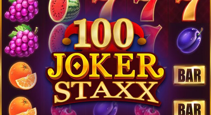 Slot machine 100 Joker Staxx