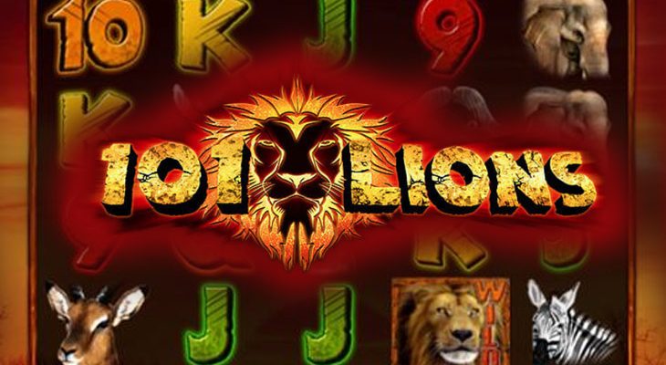 Slot machine 101 Lions (101 Leões)