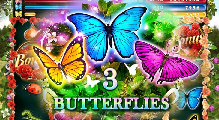 Slot machine 3 Butterflies (3 borboletas)