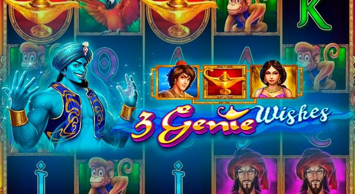 Slot machine 3 Genie Wishes