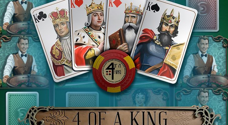 Slot machine 4 of a King (4 de um Rei)