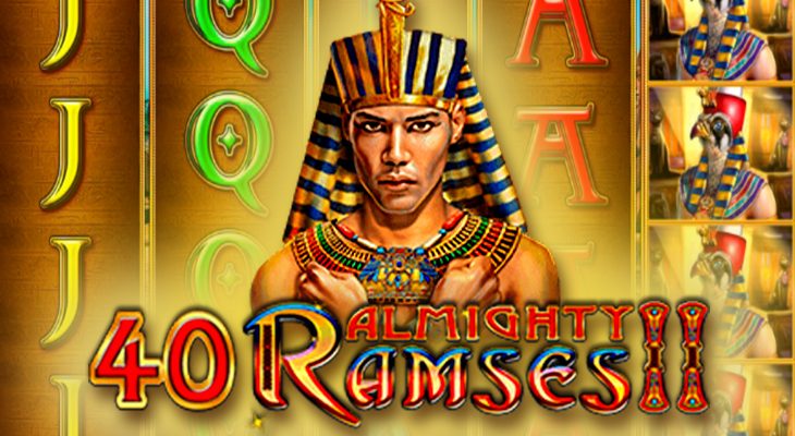 Slot machine 40 Almighty Ramses 2 (40 Ramsés Todo-Poderoso 2)