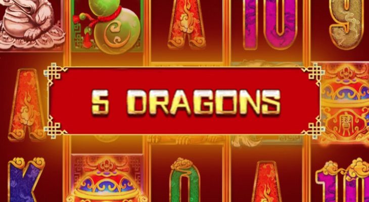 Slot machine 5 Dragons (5 Dragões)