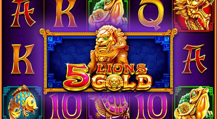 Slot machine 5 Lions Gold (5 Leões de Ouro)