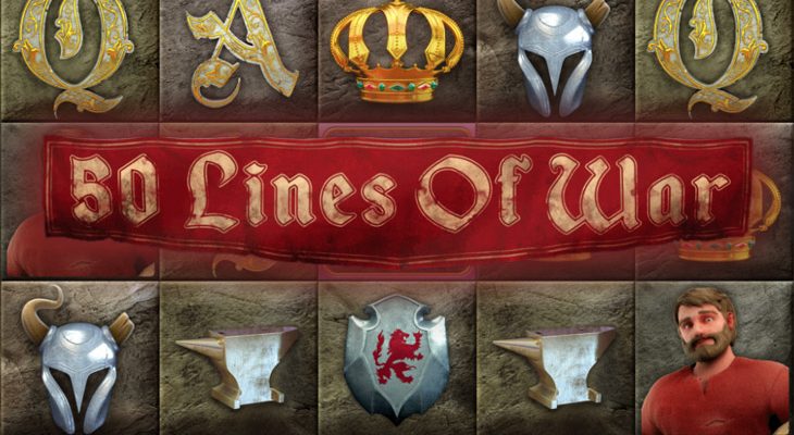 Slot machine 50 Lines Of War (50 Linhas de Guerra)