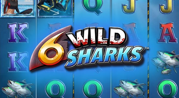 Slot machine 6 Wild Sharks (6 tubarões selvagens)