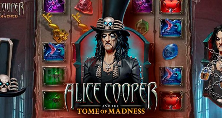 Slot machine Alice Cooper and the Tome of Madness (Alice Cooper e o Tomo da Loucura)