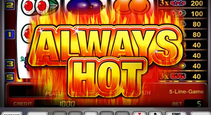 Slot machine Always Hot (Sempre quente)