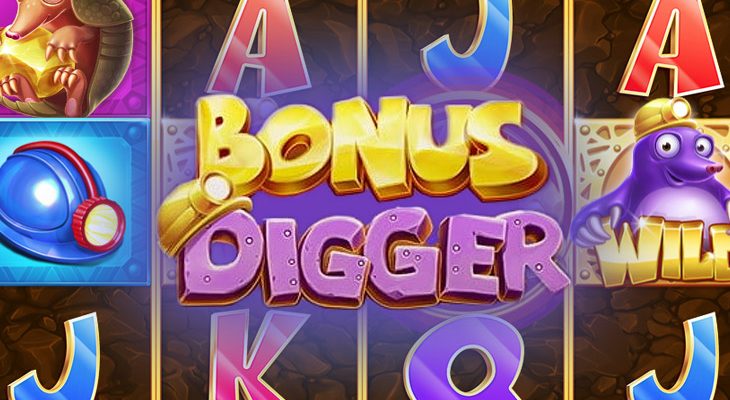 Slot machine Bonus Digger (Escavador de Bônus)