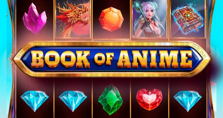 Slot machine Book Of Anime (Livro de anime)