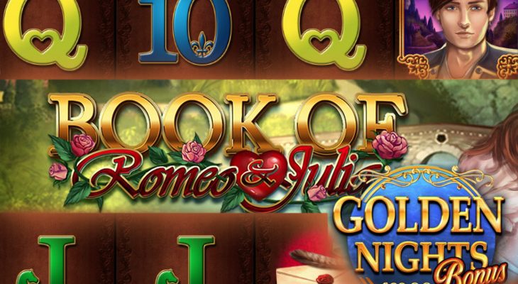 Slot machine Book of Romeo and Julia Golden Nights (Livro de Romeu e Julia Golden Nights)