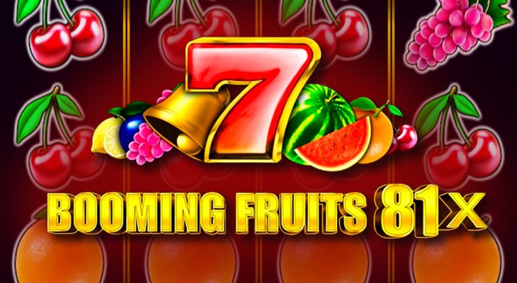 Slot machine Booming Fruits 81x