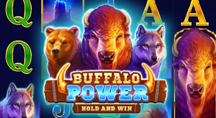 Slot machine Buffalo Power: Hold and Win (Buffalo Power: Segure e Ganhe)