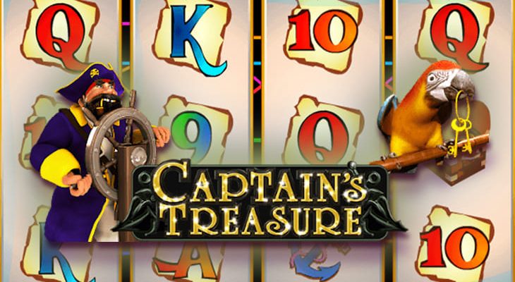 Slot machine Captain's Treasure (Tesouro do Capitão)