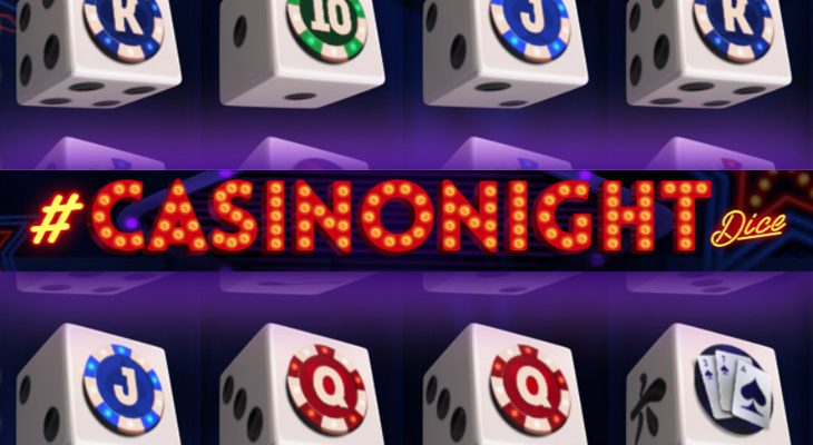 Slot machine Casino Night Dice (Dados da Noite do Cassino)