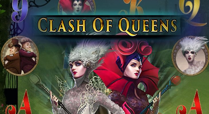 Slot machine Clash of Queens