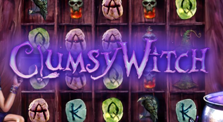 Slot machine Clumsy Witch (Bruxa desajeitada)