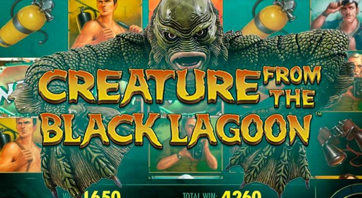 Slot machine Creature from the Black Lagoon (Criatura da Lagoa Negra)