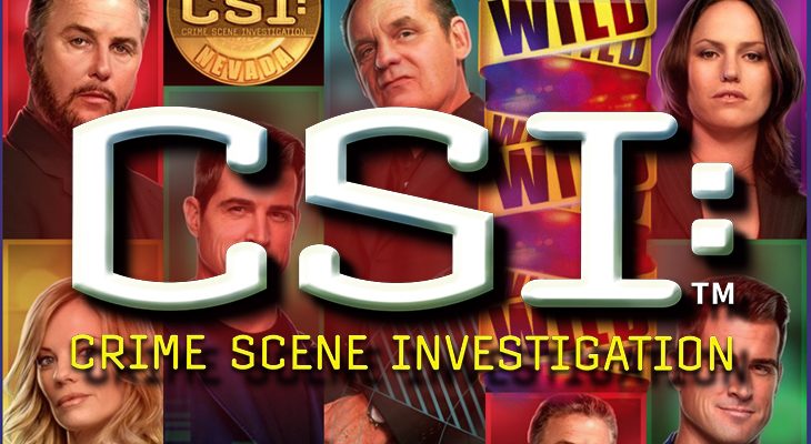 Slot machine CSI: Crime Scene Investigation (CSI: Investigação da Cena do Crime)