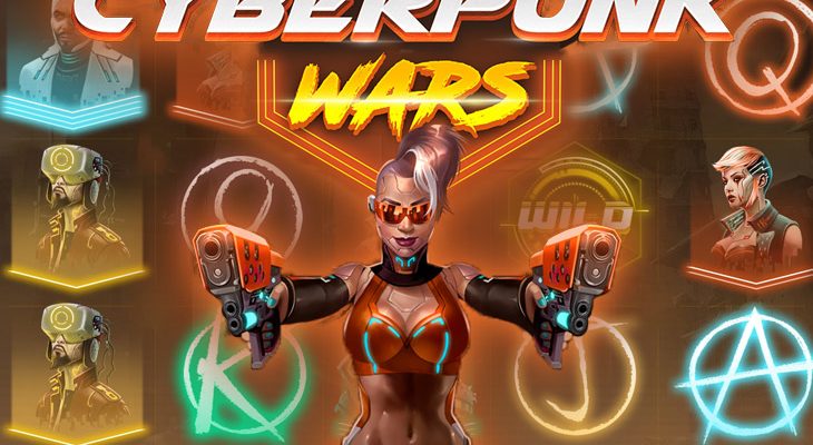 Slot machine Cyberpunk Wars (Guerras cibernéticas)