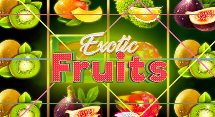 Slot machine Exotic Fruits