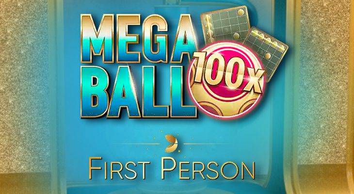 Slot machine First Person Mega Ball (Mega Ball em primeira pessoa)