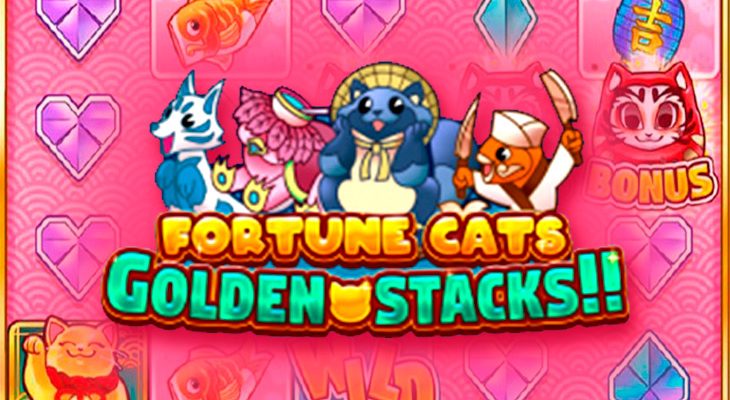 Slot machine Fortune Cats Golden Stacks (Fortune Cats Pilhas de Ouro)