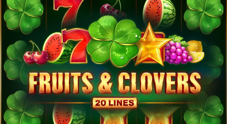 Slot machine Fruits & Clovers: 20 lines (Fruits & Clovers: 20 linhas)