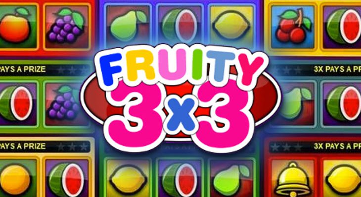 Slot machine Fruity 3x3