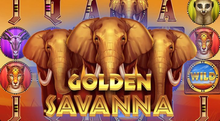 Slot machine Golden Savanna (Savana Dourada)