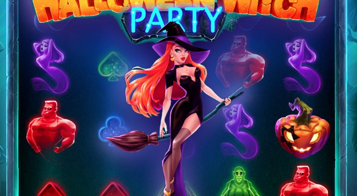 Slot machine Halloween Witch Party