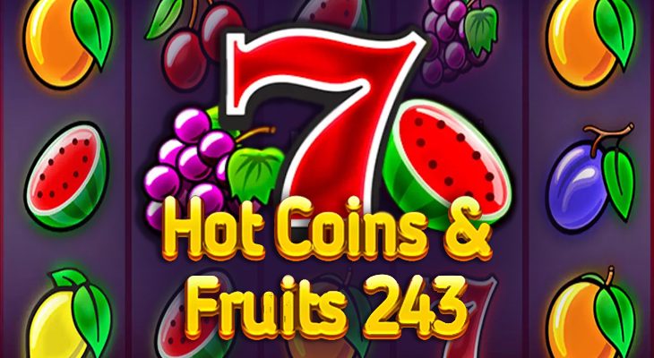 Slot machine Hot Coins & Fruits 243