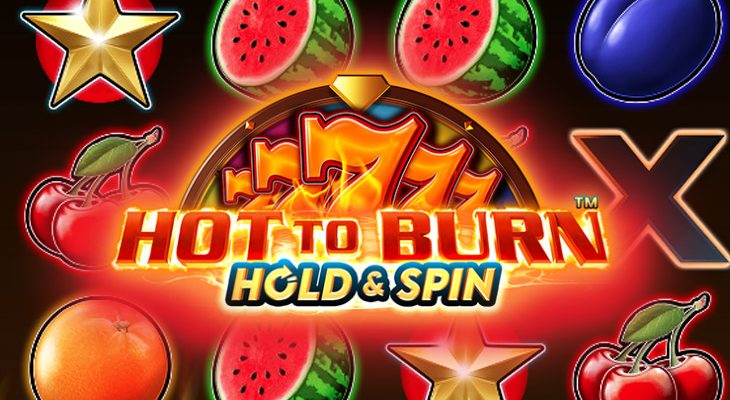 Slot machine Hot to Burn Hold and Spin (quente para queimar