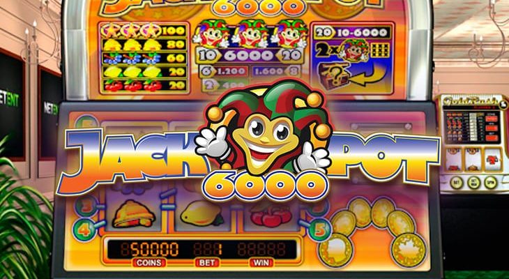 Slot machine Jackpot 6000