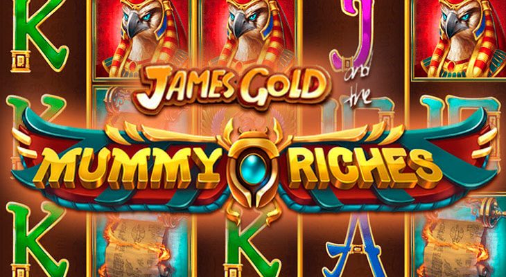 Slot machine James Gold and the Mummy Riches