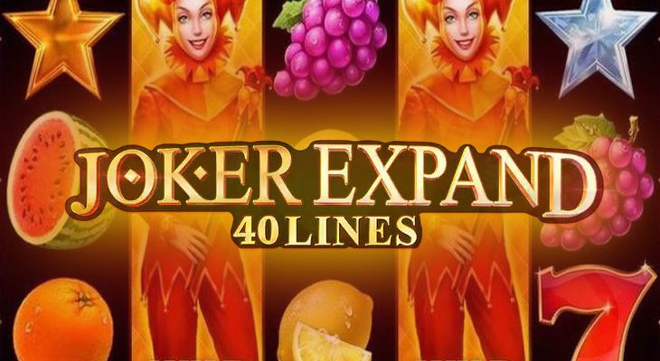 Slot machine Joker Expand: 40 lines (Coringa Expandir: 40 linhas)