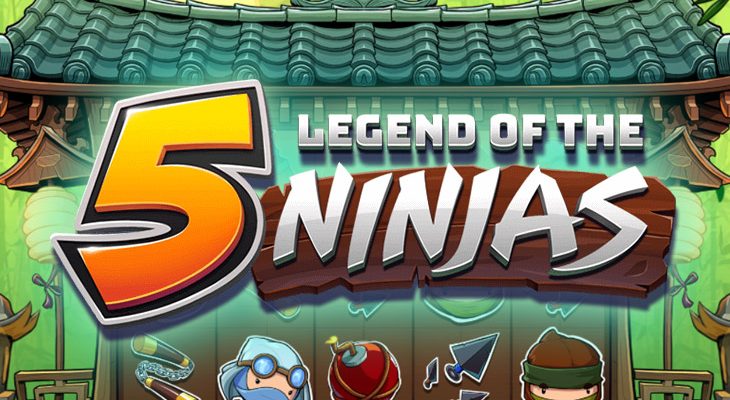 Slot machine Legend of the 5 Ninjas (Lenda dos 5 Ninjas)