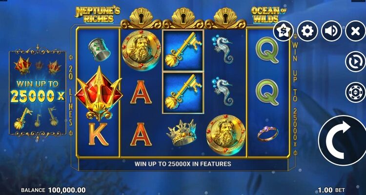 Slot machine Neptune’s Riches: Ocean Of Wilds (Neptune's Riches: Ocean Of Wilds)