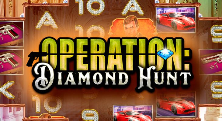 Slot machine Operation: Diamond Hunt (Operação: Caça ao Diamante)