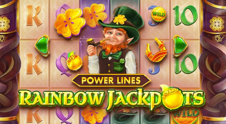 Slot machine Rainbow Jackpots Power Lines