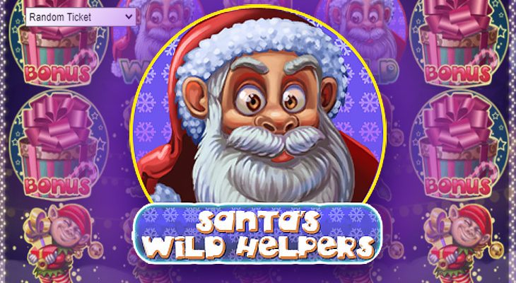 Slot machine Santa Wild Helpers (Ajudantes selvagens do Papai Noel)