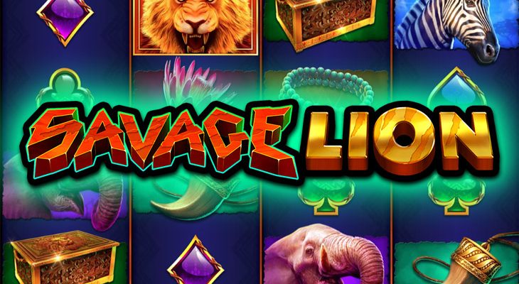 Slot machine Savage Lion (Leão selvagem)