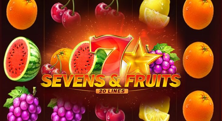 Slot machine Sevens & Fruits 20 lines (Sevens & Fruits 20 linhas)