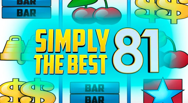 Slot machine Simply The Best 81 (Simplesmente o melhor 81)