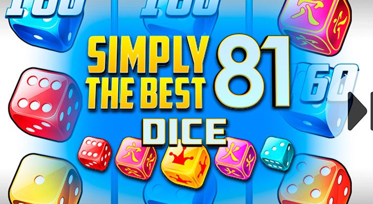 Slot machine Simply The Best 81 Dice (Simplesmente os melhores 81 dados)