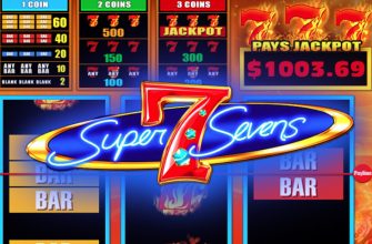 Slot machine Super Sevens