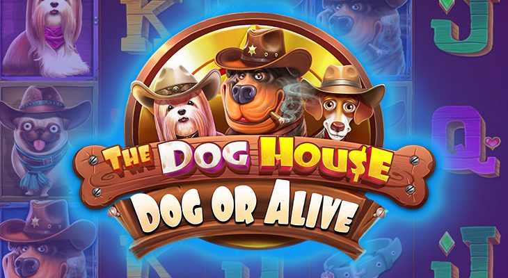 Slot machine The Dog House — Dog or Alive (The Dog House - Cão ou Vivo)