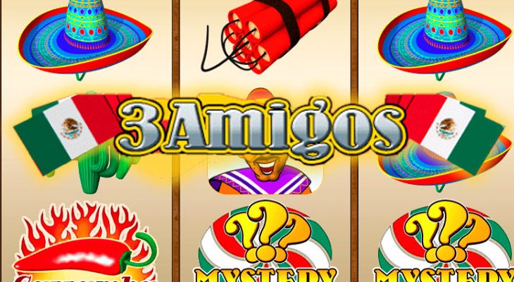 Slot machine Three Amigos (Três Amigos)