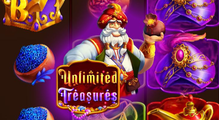 Slot machine Unlimited Treasures (Tesouros Ilimitados)