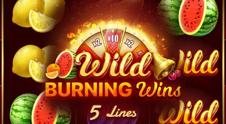 Slot machine Wild Burning Wins: 5 lines (Wild Burning Wins: 5 linhas)